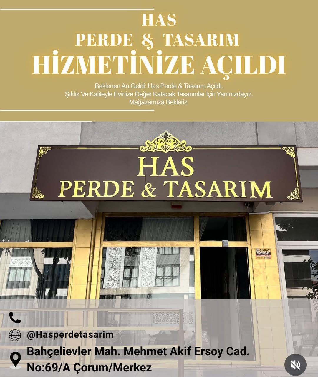 Has Perde Tasarım